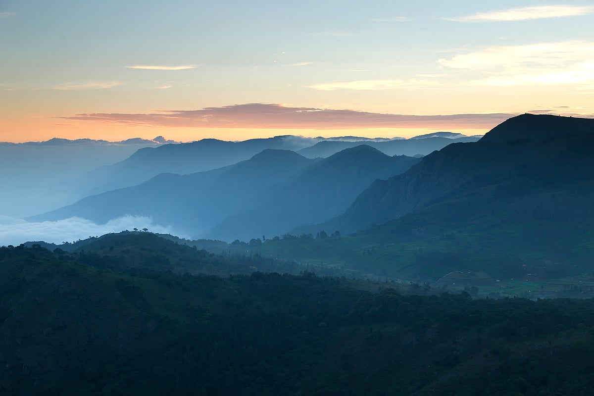 Sunset at the Ketti Valley