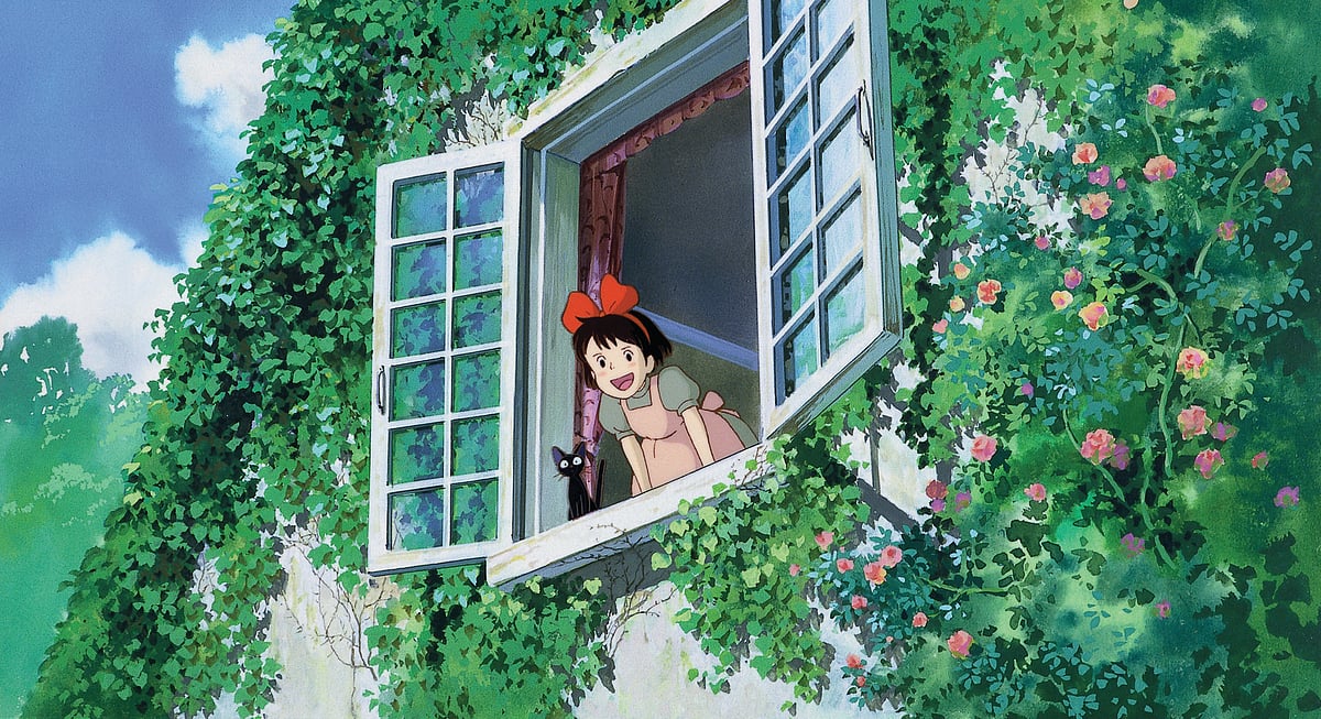 A shot from Kiki’s Delivery Service