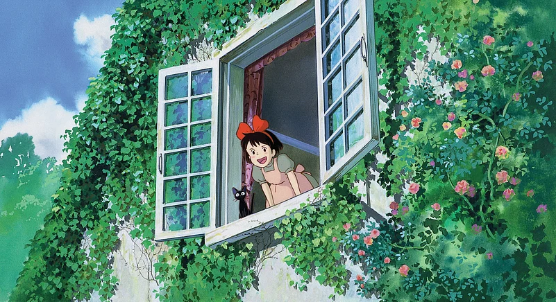 A shot from Kiki’s Delivery Service