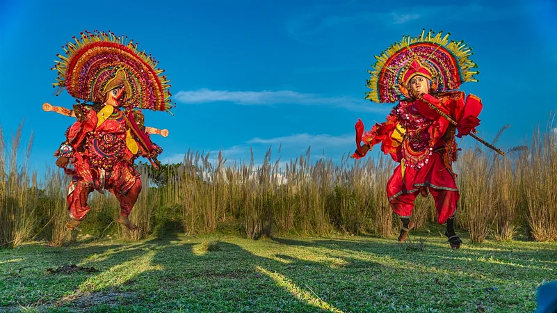 Chau is a traditional folk art form from Purulia, West Bengal