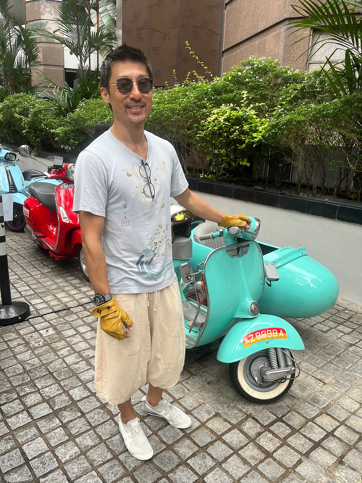 Simon Wong, co-founder of Singapore Sidecars