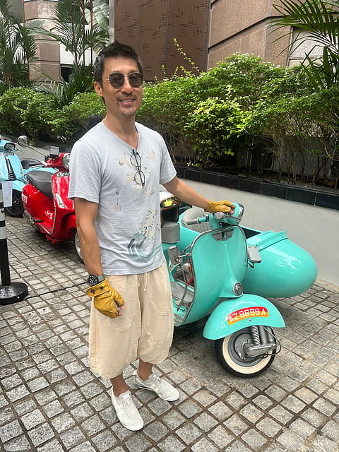 Simon Wong, co-founder of Singapore Sidecars