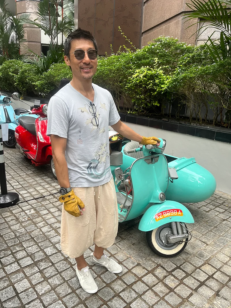 Simon Wong, co-founder of Singapore Sidecars