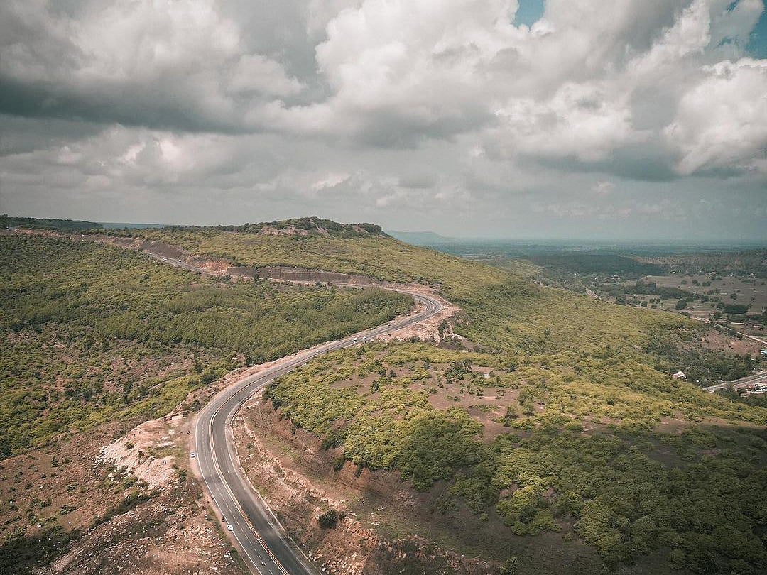 The landscape of Sohagi Pahad