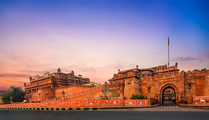 A view of the Junagarh Fort of Bikaner