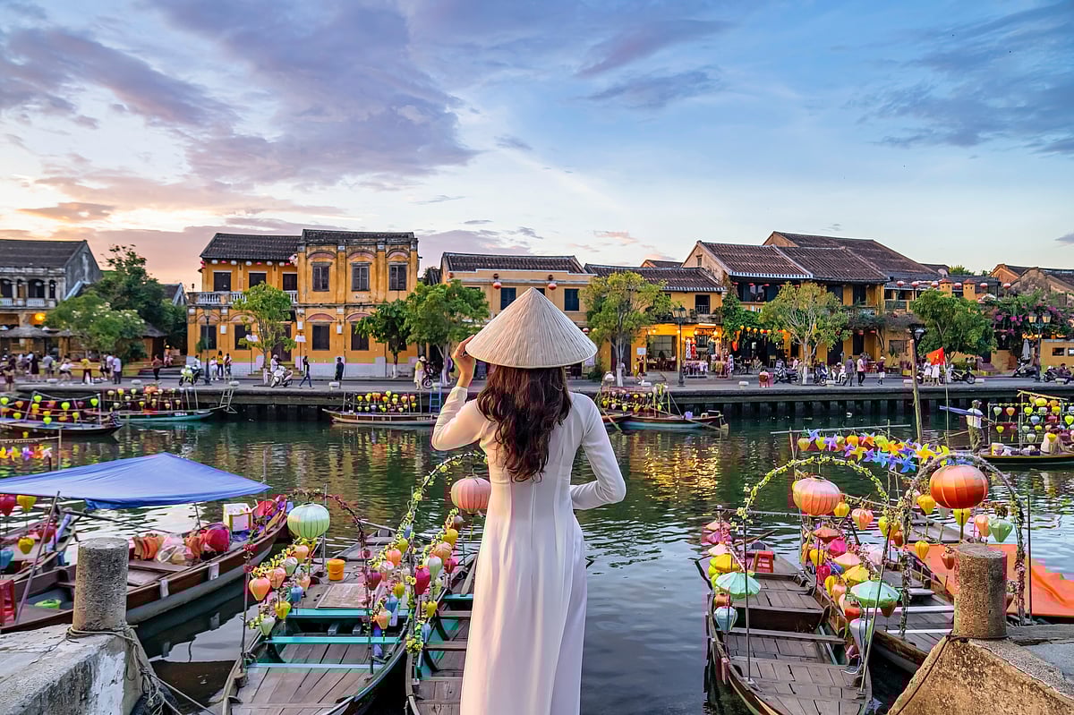 The well-preserved historic district of Hoi An, a UNESCO World Heritage Site