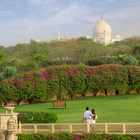 Agra is considered a top winter wedding destination due to the presence of the Taj Mahal