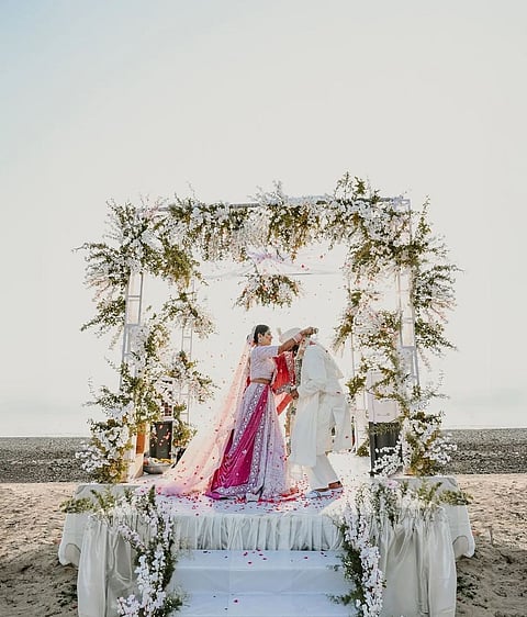 The Andaman and Nicobar Islands are ideal for couples who want to get hitched amid golden beaches, turquoise water, clear skies, tiny islets and lush greenery