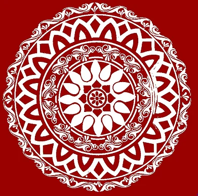 Tripan123/Wikimedia Commons : Catch Bengals traditional ritualistic art during Lakshmi Puja