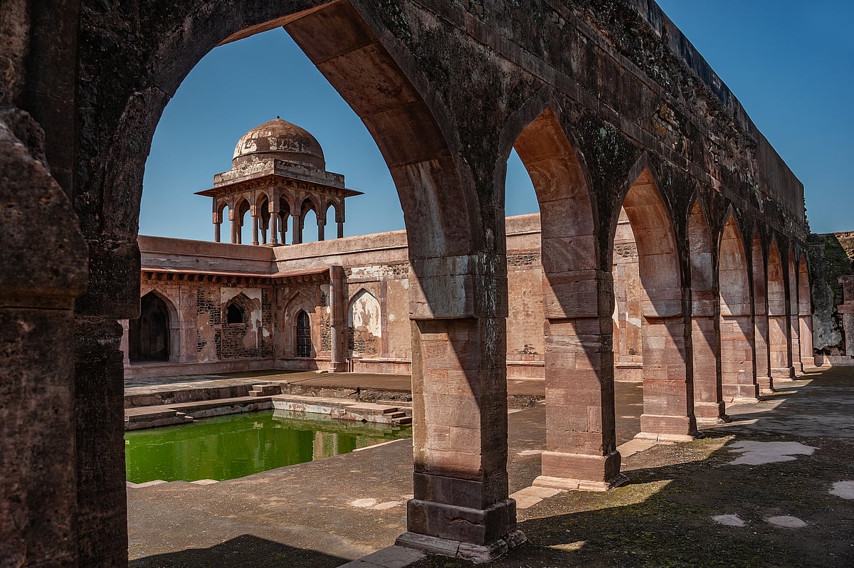 Inside the Baz Bahadurs Palace