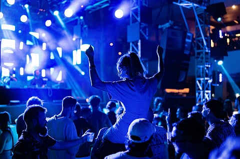 A concert at Ku De Ta