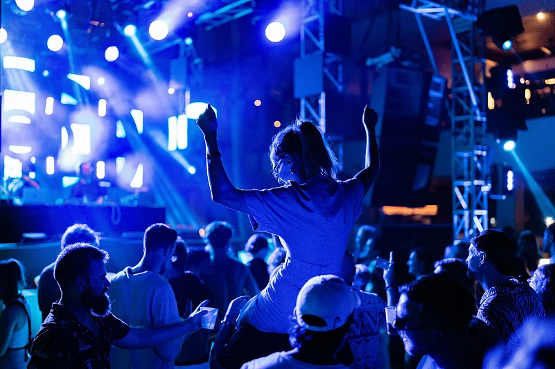 A concert at Ku De Ta