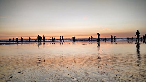 Sunset at Malpe Beach