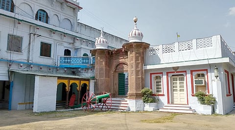 Rewa Fort houses a canon, a silver throne, an arms gallery and a white tiger gallery