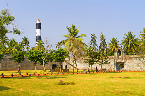 The Anchuthengu Lighthouse and Anjengo Fort of Varkala