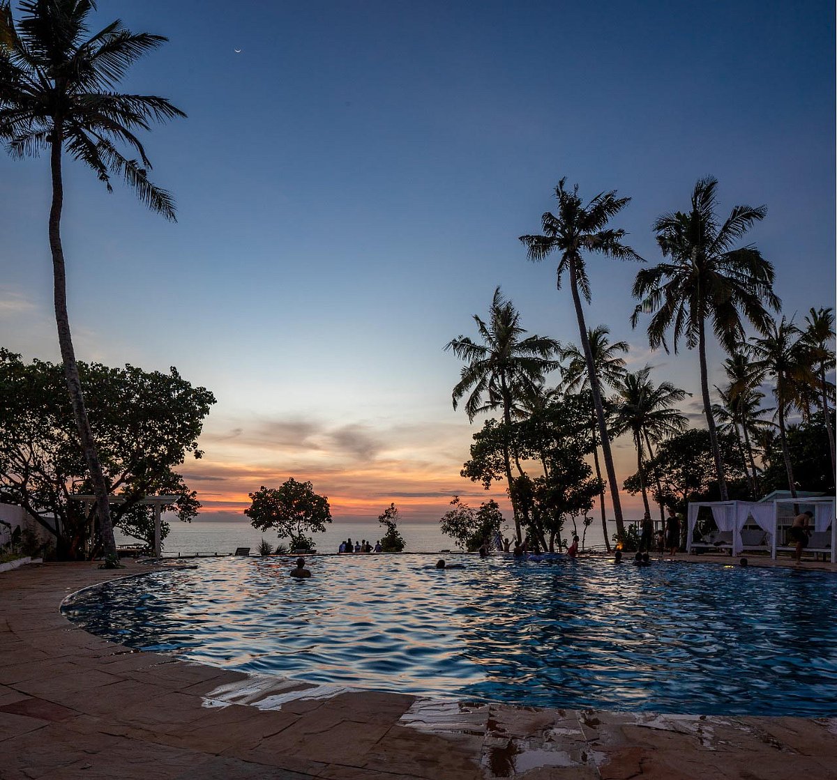 Sunset as seen from the Elixir Cliff Beach Resort and Spa