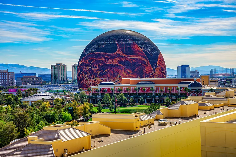 MSG Sphere in Las Vegas (For representation purposes only) - Shutterstock