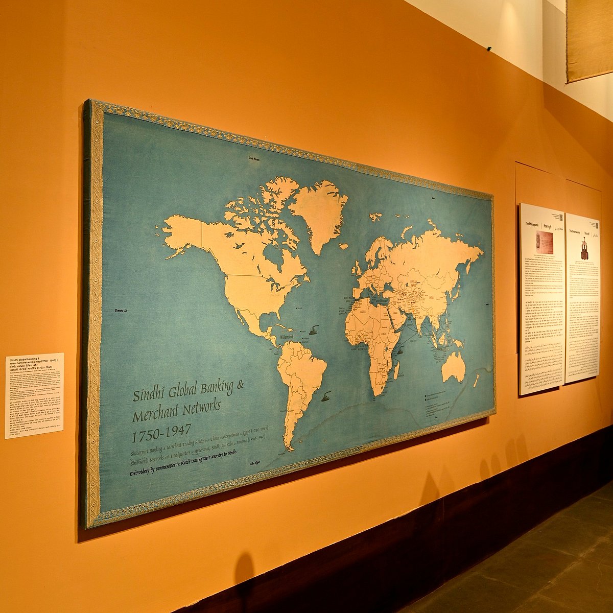 Map of the Sindhi Global Banking and Merchant Networks