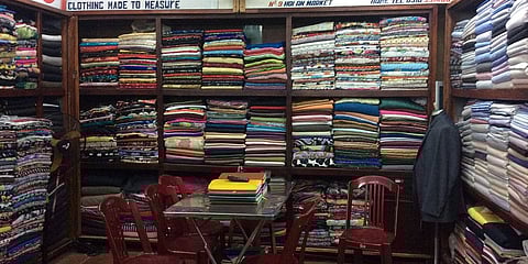 The Jenny cloth shop at the Hội An Cloth Market