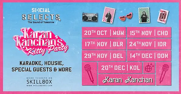 Attend a kitty party this weekend that will be helmed by DJ Karan Kanchan