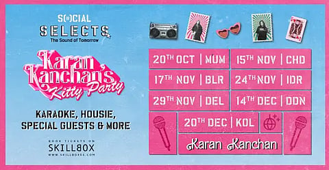 Attend a kitty party this weekend that will be helmed by DJ Karan Kanchan
