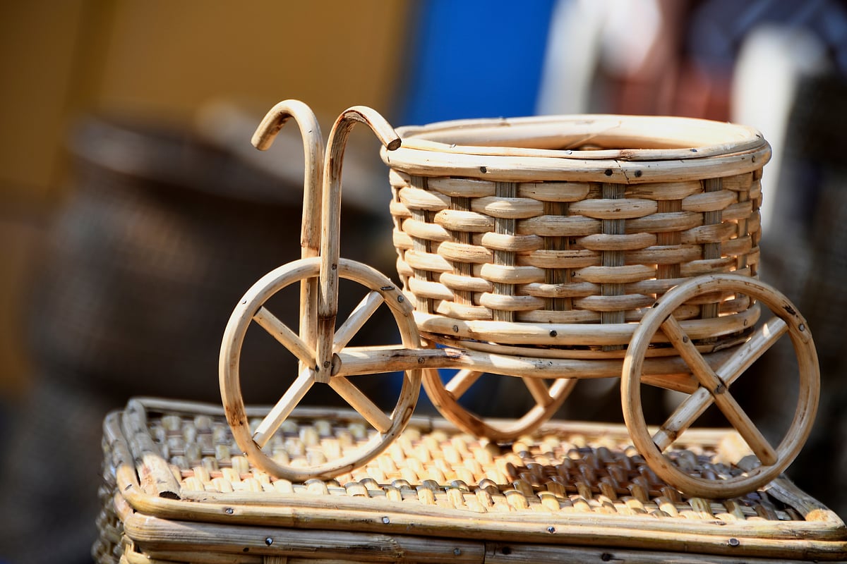 A shot of handicraft from Nagaland