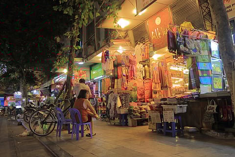 In Hà Nội, the best place to buy authentic Vietnamese silk is on Hàng Gai Street