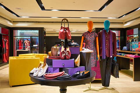 A clothing store at the Ngee Ann City Mall