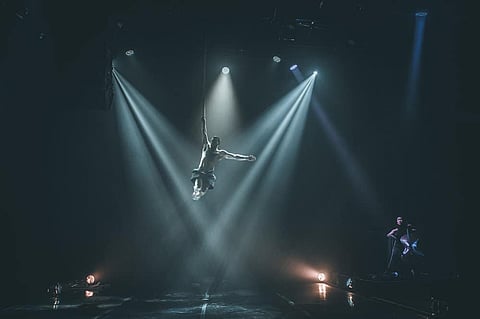 A performance at the Sisyphos Nightclub