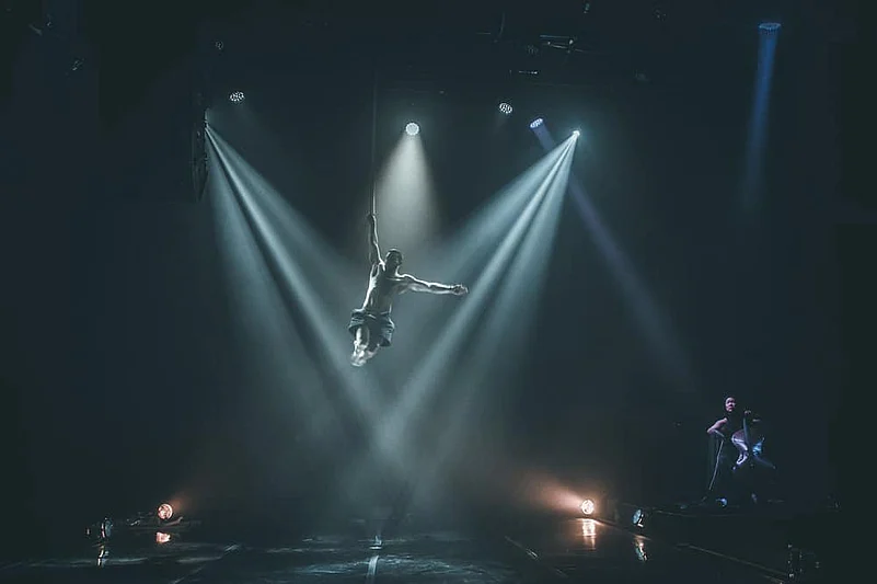 A performance at the Sisyphos Nightclub