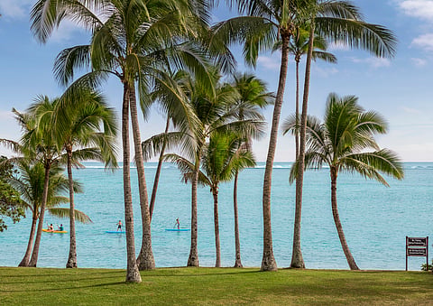 The secluded beaches are a paradise