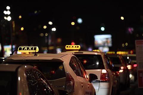 Take a taxi to get home after a wild night out in Berlin