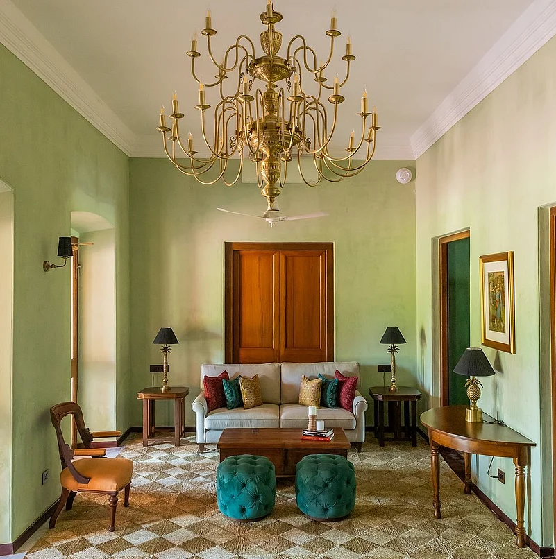 Historically the queen’s sanctuary, the Rambha Palace’s tea lounge is the perfect place for a cup of tea, a book and the comforting hum of a piano