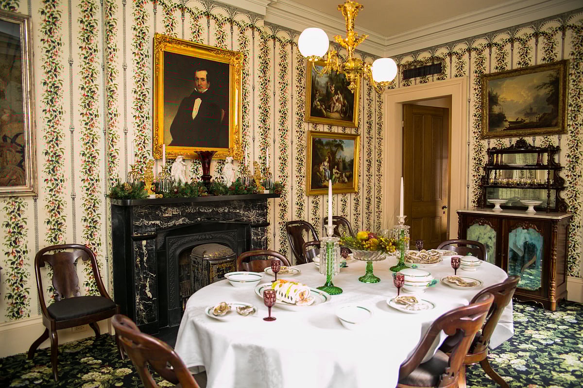 Inside the Gallier House