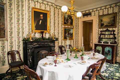 Inside the Gallier House