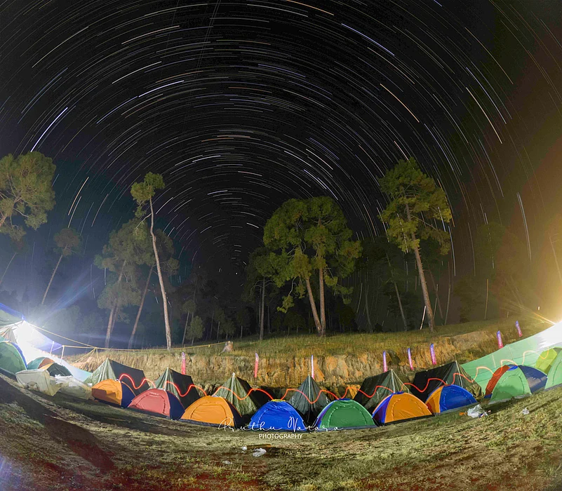 A campground in Uttarakhand