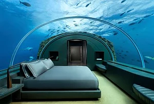 Conrad Maldives Rangali Island : Room with a view at Conrad Maldives Rangali Island