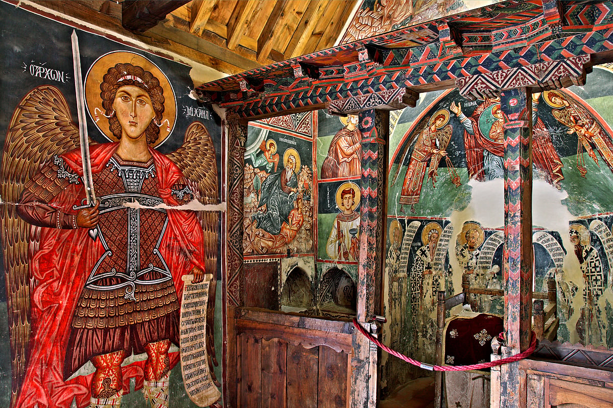 One of the Painted Churches in the Troödos Region