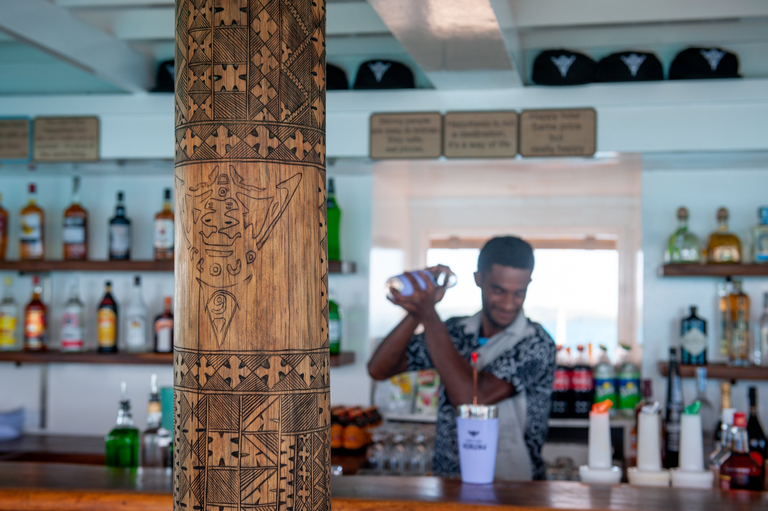 cloud9.com.fj/Website : Family-run and handcrafted with precision and creativity, the Cloud 9 bar has a laidback and naturally classy vibe