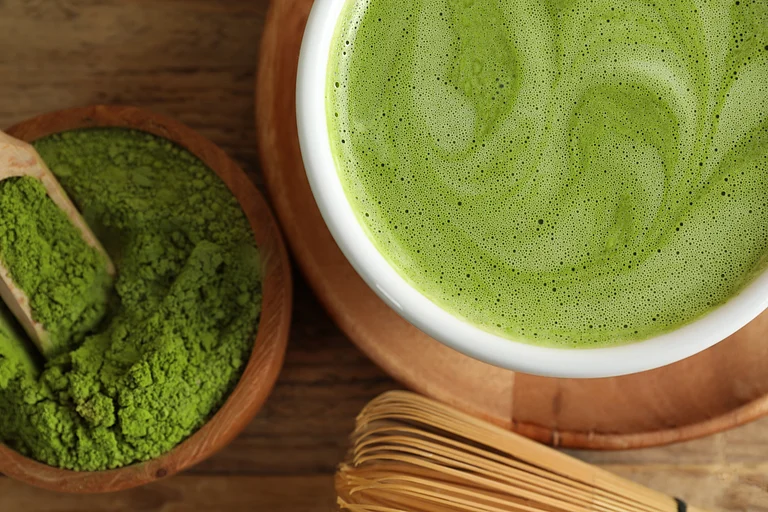 Matcha powder is used in desserts, energy drinks, iced teas and pancakes, among a range of other products - New Africa/Shutterstock