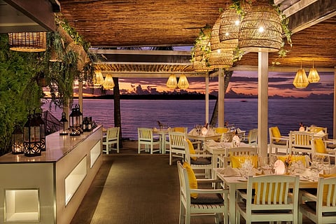 The Waitui Bar and Grill is an exclusive adults-only restaurant located within the Waitui Beach Club