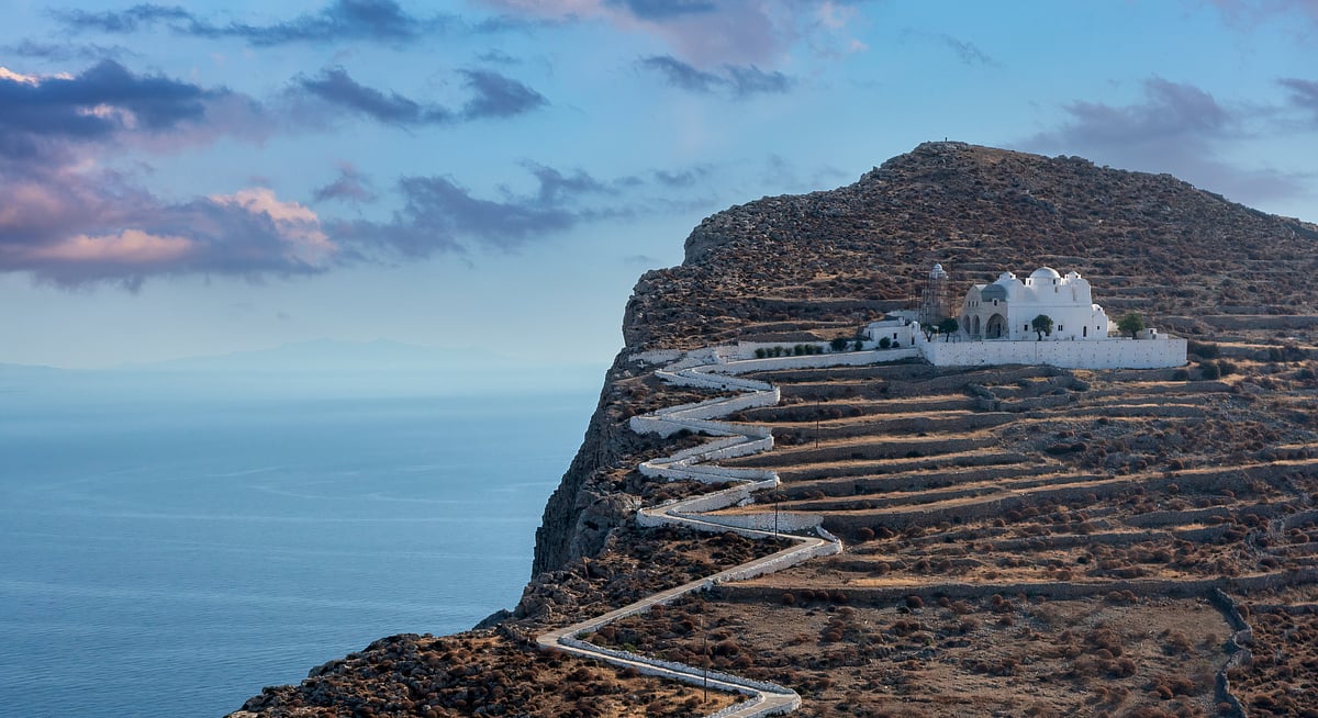 rawf8/Shutterstock : The stunning Church of Panagia in Folegandros