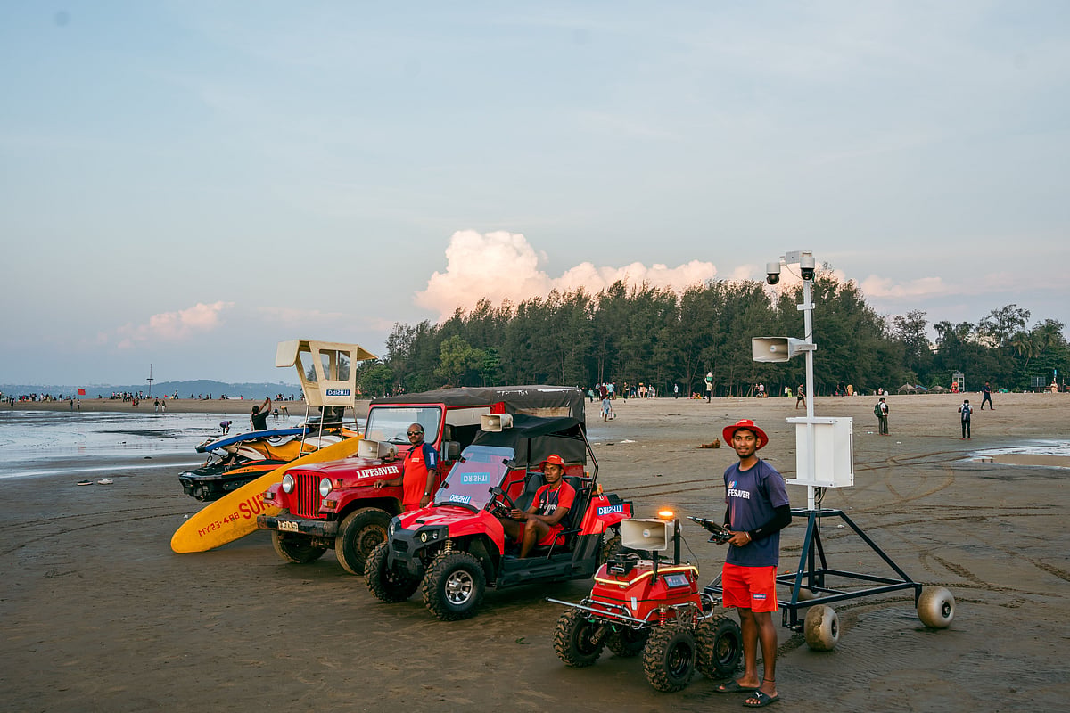 If youre in Goa, stay alert and listen to the announcements made by patrolling lifeguards via the public address system