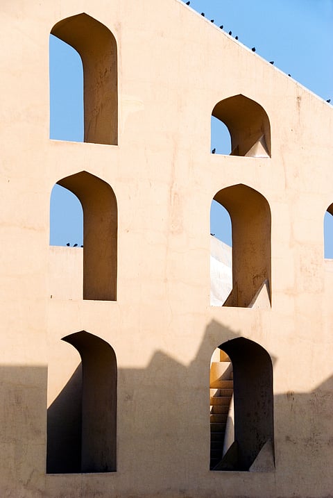A minimal shot of the observatory