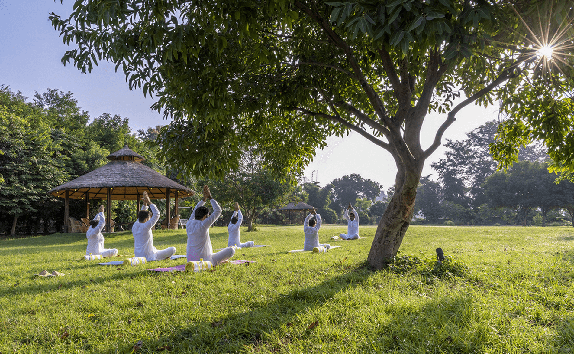 Spanning 13.5 acres of verdant landscape, the Aahana Resort in Jim Corbett National Park seamlessly blends comfort with sustainability