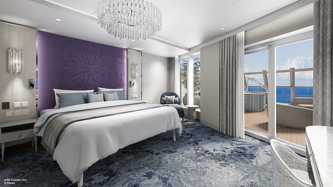 Concierge Royal Suites will offer a spacious living room and lavish amenities