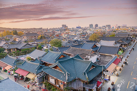 Jeonju is a UNESCO Creative City for Gastronomy, an honour that recognises the city's traditional home cooking style that has been handed down over thousands of years