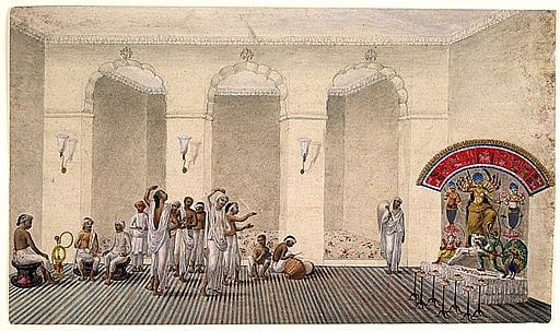 A 19th century painting in Patna style