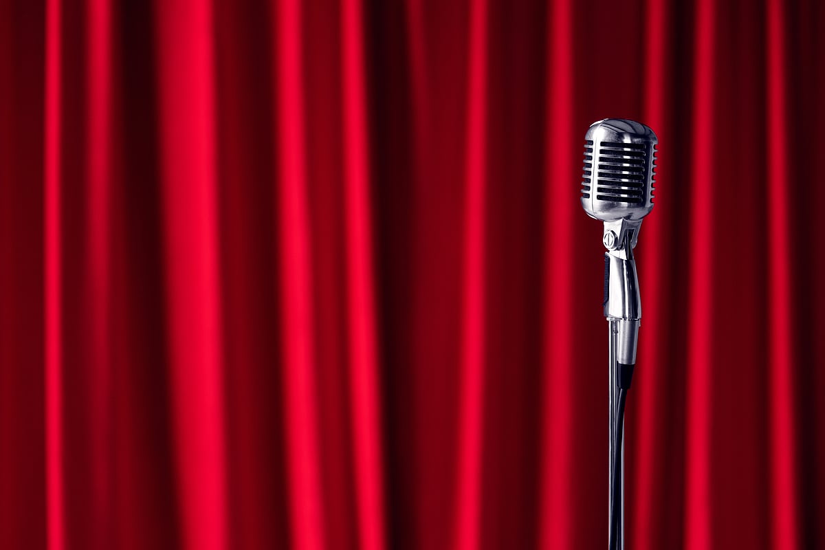 Get in front of the mike