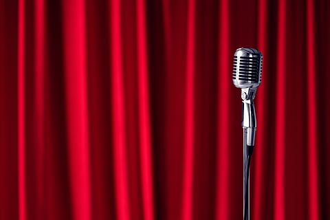 Get in front of the mike